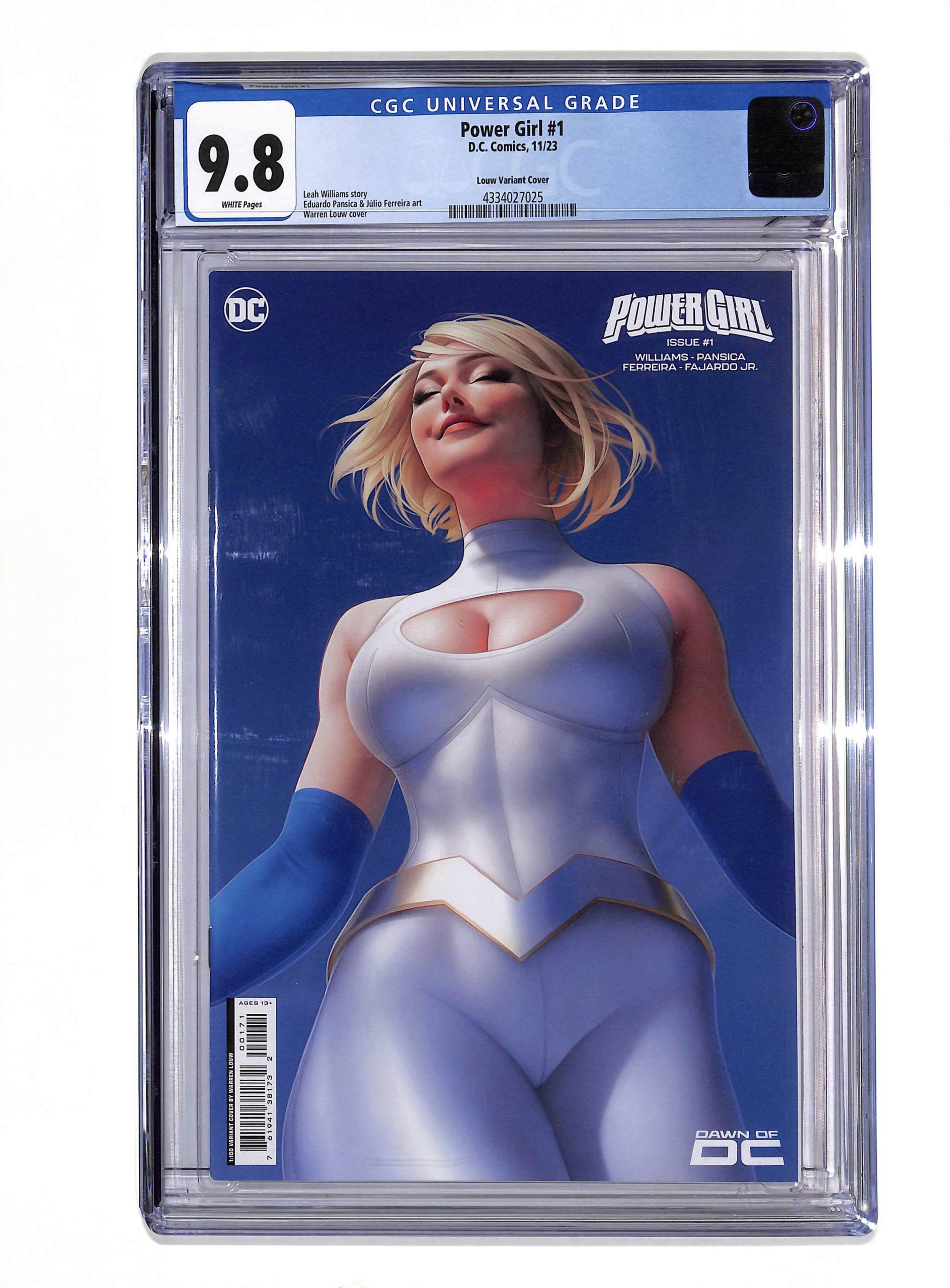 Power Girl (2023) #001 Variant CGC 9.8