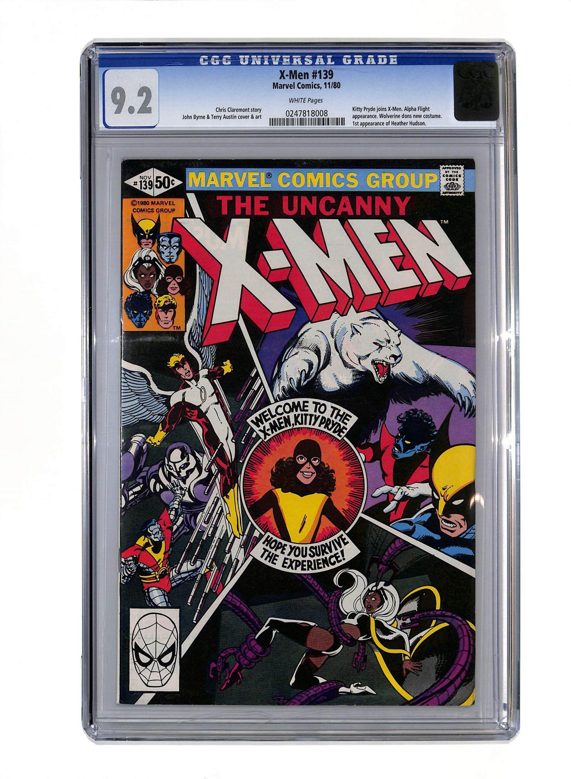 X-Men #139 CGC 9.2