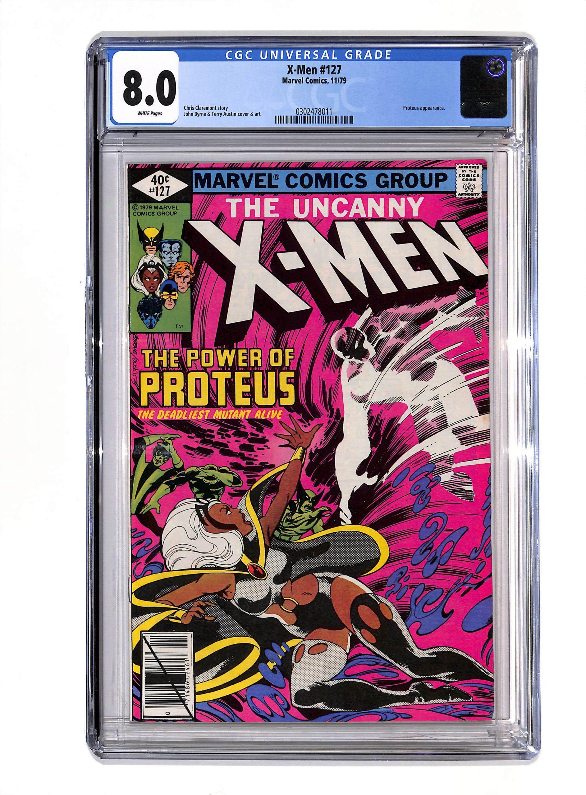 X-Men #127 CGC 8.0