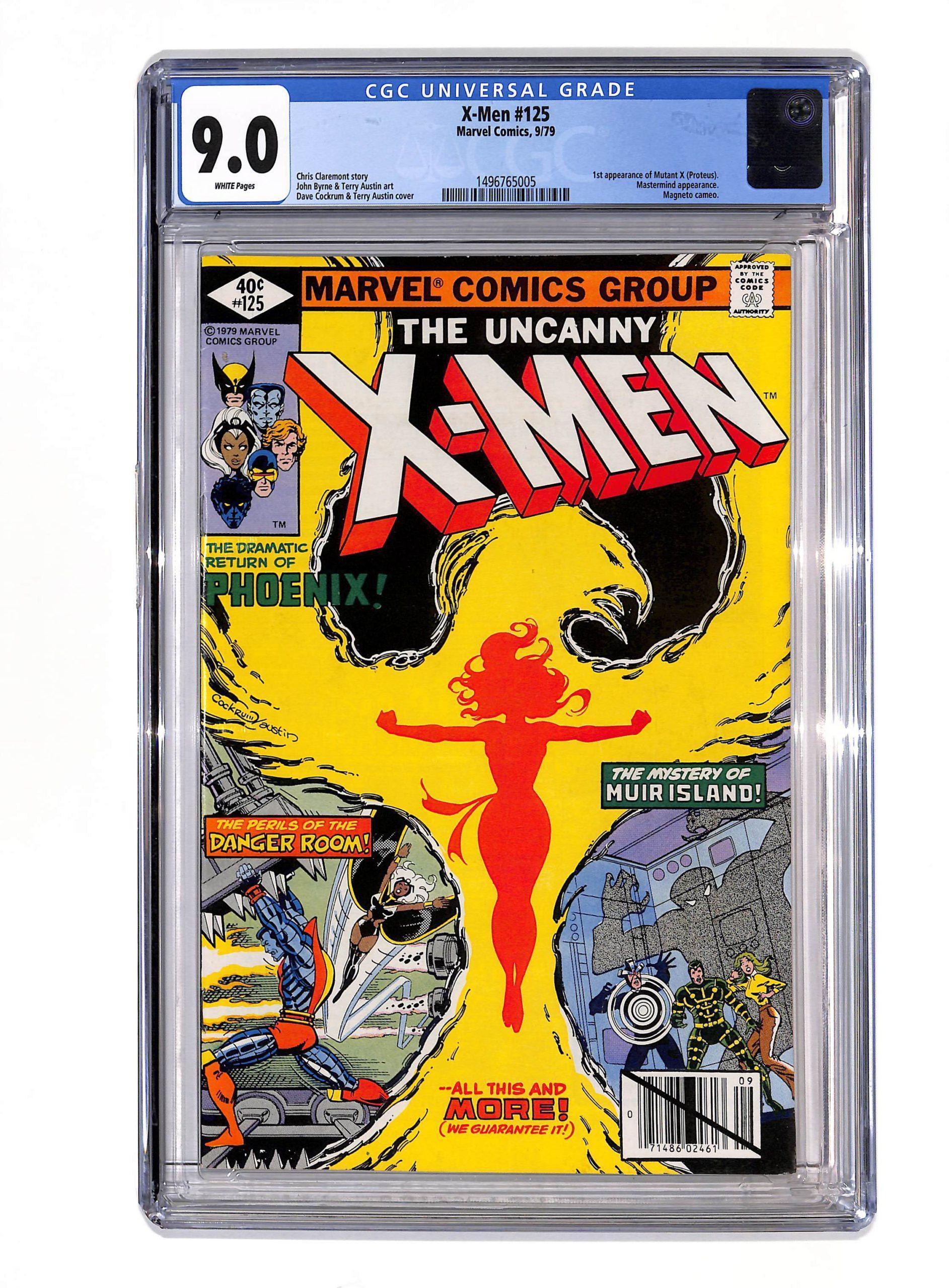 X-Men #125 CGC 9.0