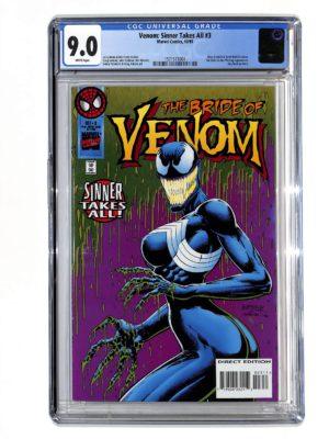 Venom: Sinner Takes All #003 CGC 9.0