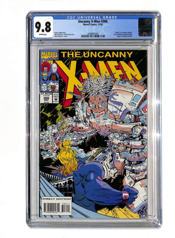 Uncanny X-Men #306 CGC 9.8