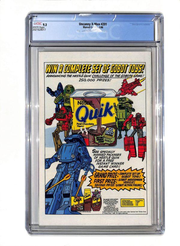 Uncanny X-Men #201 CGC 9.2