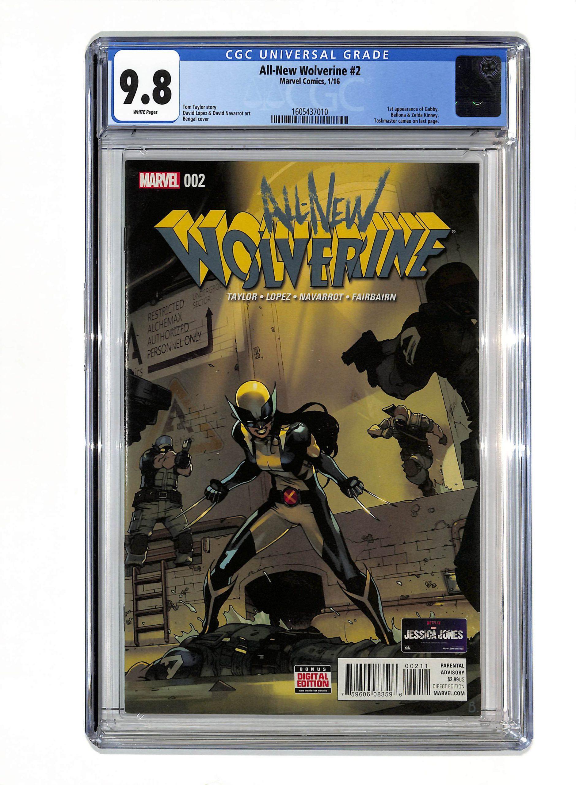 All-New Wolverine #002 CGC 9.8