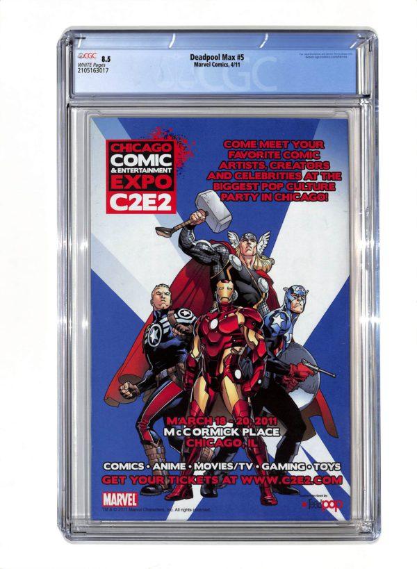 Deadpool Max #005 CGC 8.5