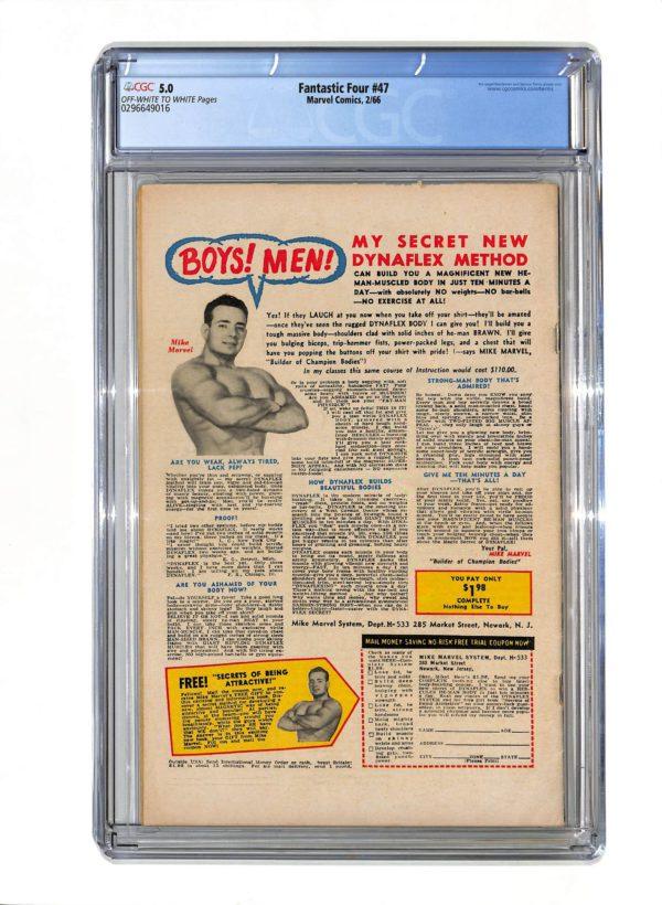 Fantastic Four #047 CGC 5.0