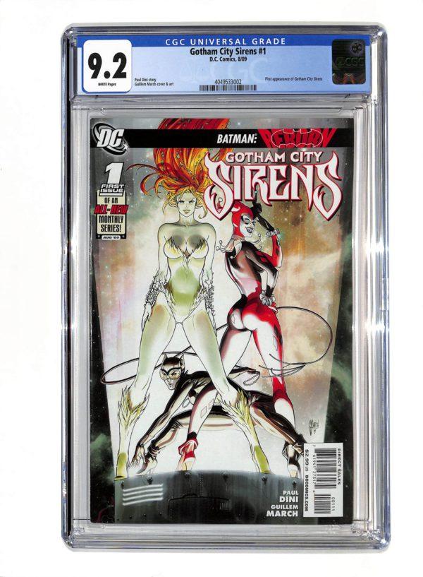 Gotham City Sirens #001 CGC 9.2