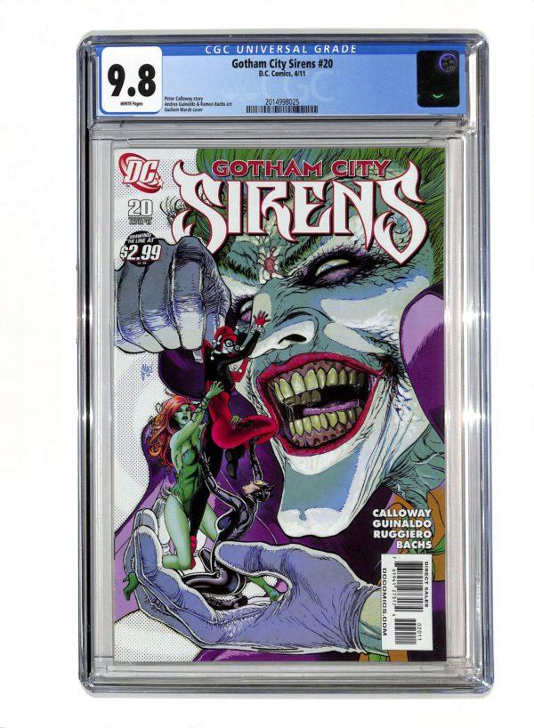 Gotham City Sirens #020 CGC 9.8