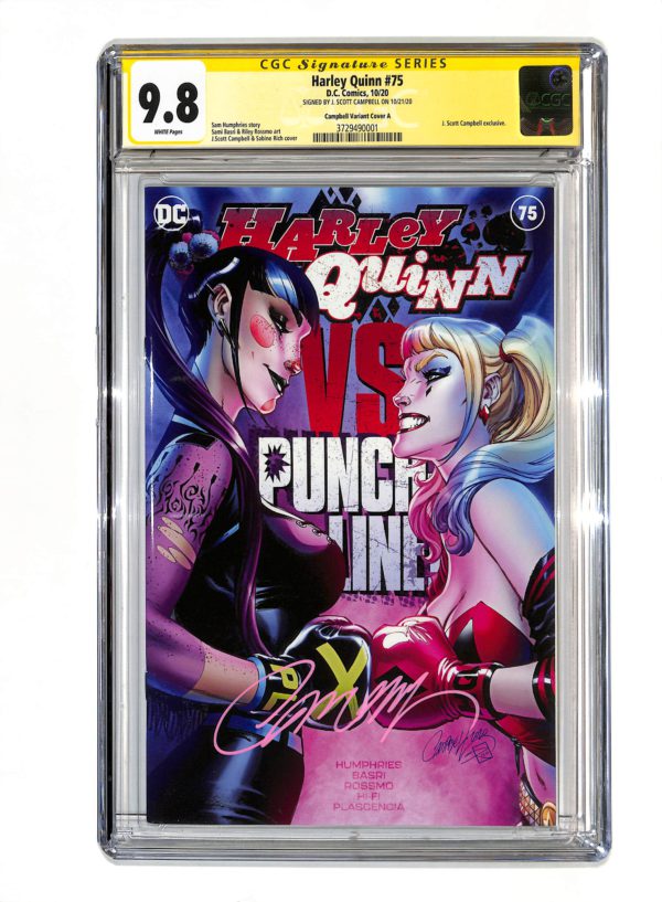 Harley Quinn (2015) #075 Variant CGC SS 9.8