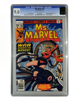 Ms. Marvel #016 CGC 9.0