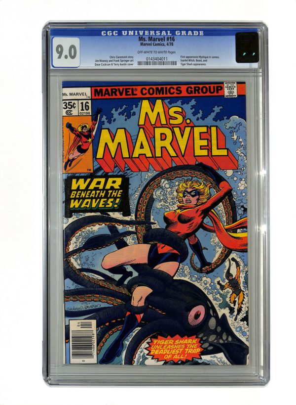 Ms. Marvel #016 CGC 9.0