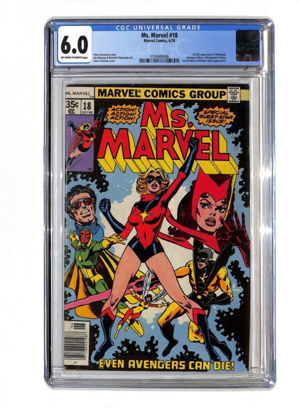 Ms. Marvel #018 CGC 6.0