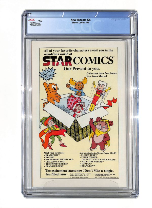 New Mutants #026 CGC 9.6
