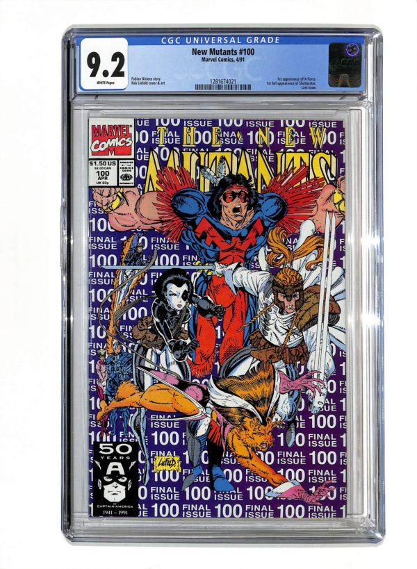 New Mutants #100 CGC 9.2