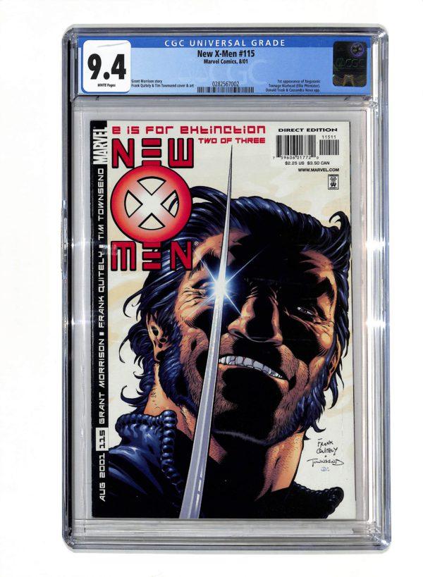 New X-Men #115 CGC 9.4