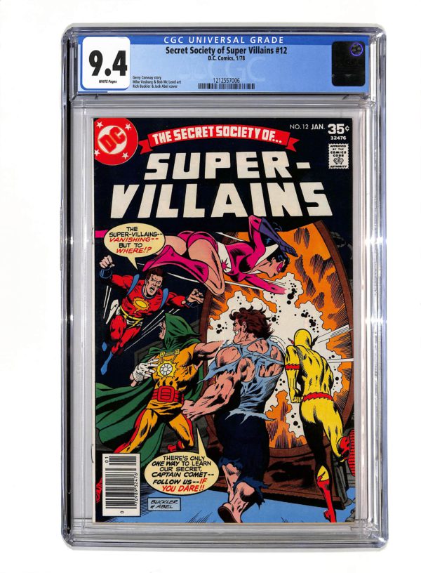 Secret Society of Super Villains #012 CGC 9.4