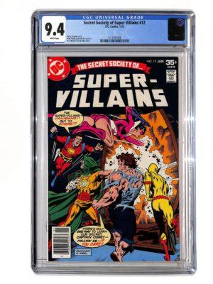 Secret Society of Super Villains #012 CGC 9.4