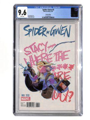Spider-Gwen (2015) #003 CGC 9.6 Variant