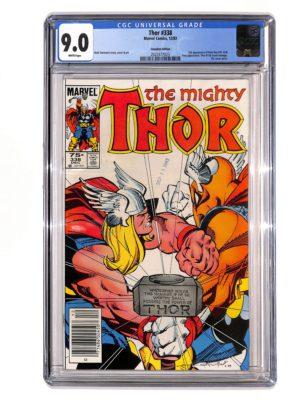 Thor #338 CGC 9.0 CPV