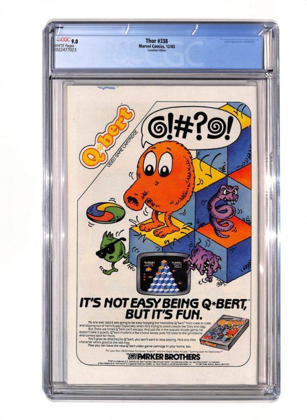 Thor #338 CGC 9.0 CPV