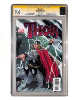 Thor (2007) #001 CGC SS 9.6