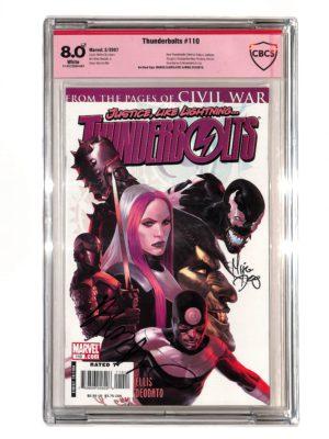 Thunderbolts #110 CBCS SS 8.0
