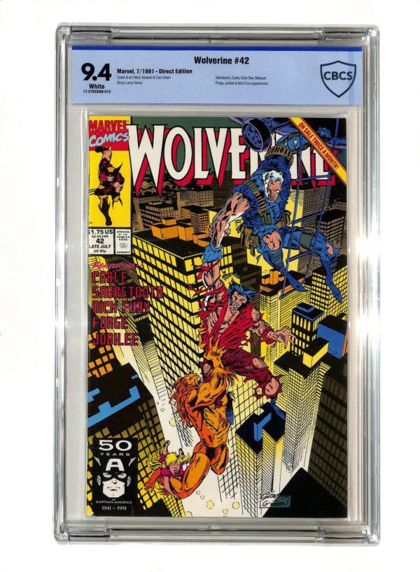 Wolverine (1988) #042 CBCS 9.4