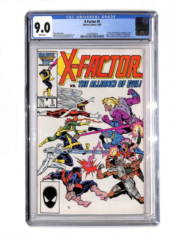 X-Factor #005 CGC 9.0