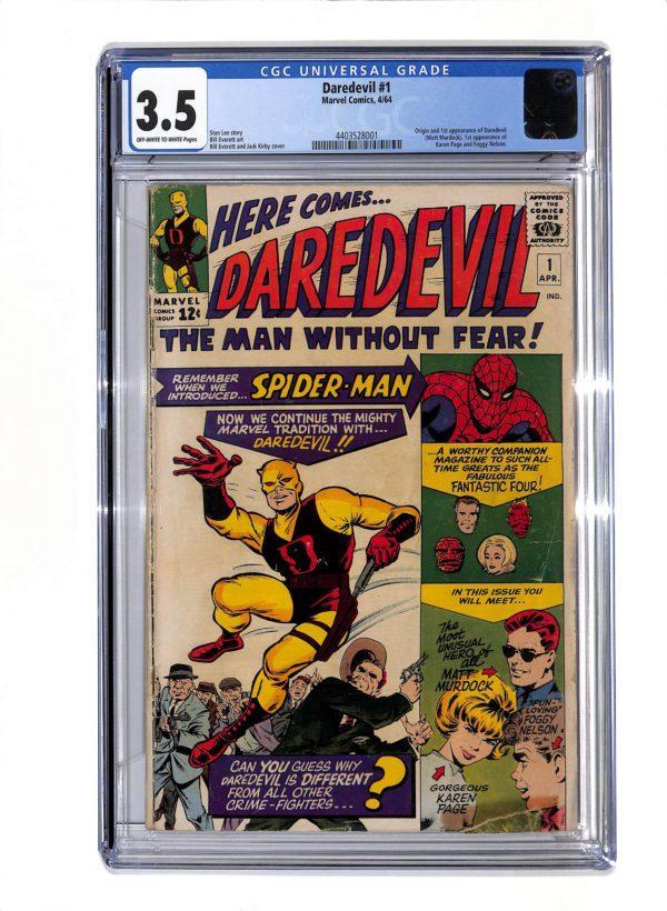 Daredevil #001 CGC 3.5