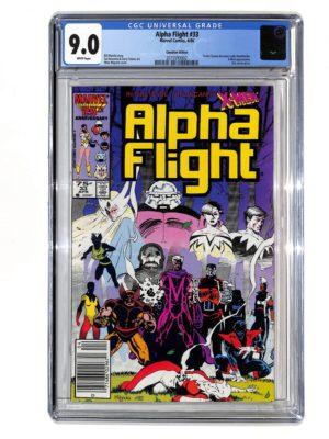 Alpha Flight #033 CGC 9.0