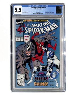 Amazing Spider-Man #344 CGC 5.5