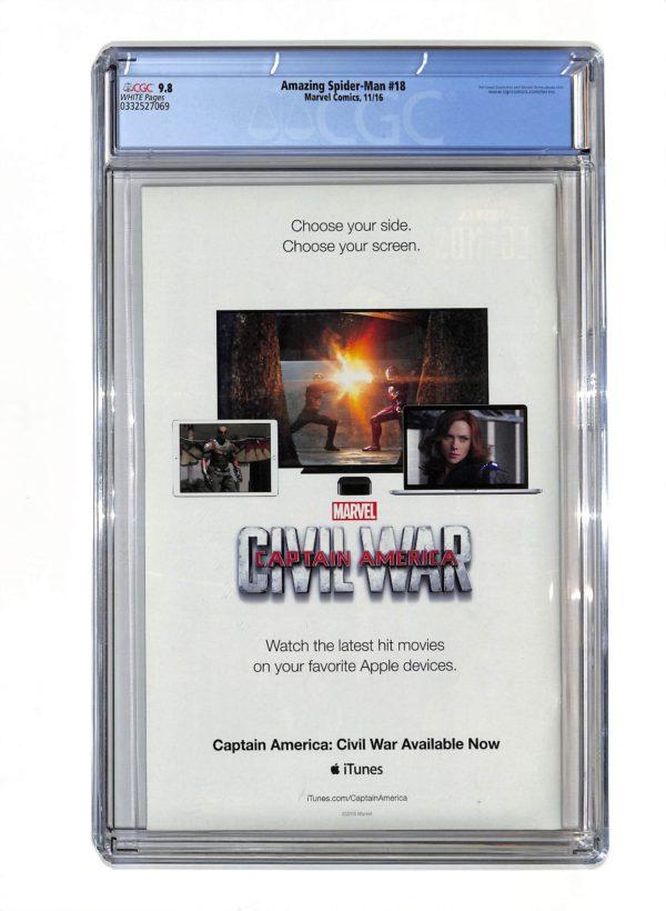 Amazing Spider-Man (2015) #018 CGC 9.8