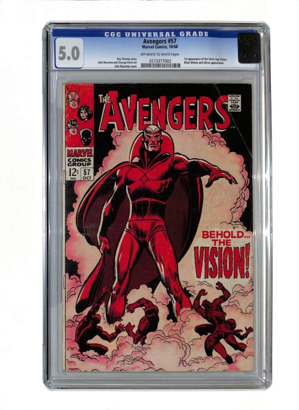 Avengers #057 CGC 5.0