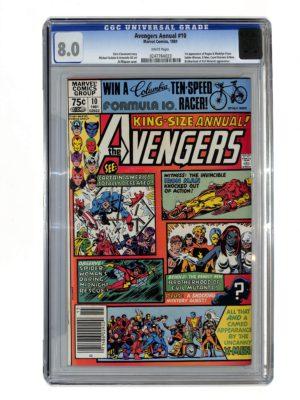 Avengers Annual #010 CGC 8.0