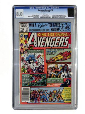 Avengers Annual #010 CGC 8.0