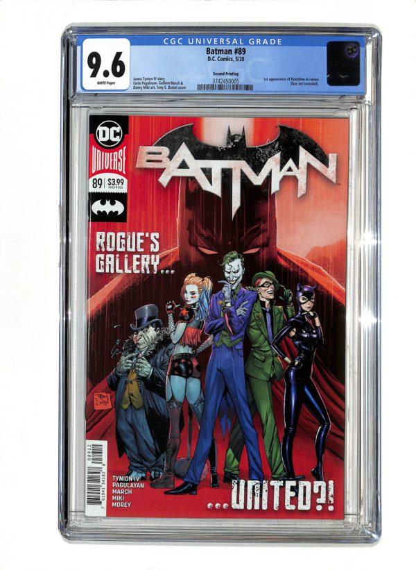 Batman (2016) #089 Second Printing CGC 9.6