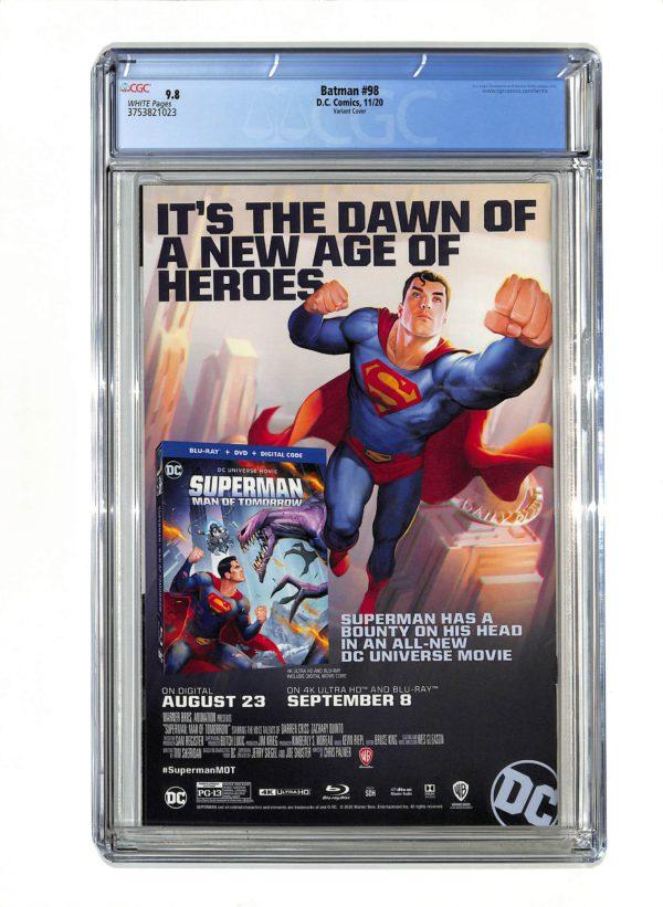Batman (2016) #098 Variant CGC 9.8