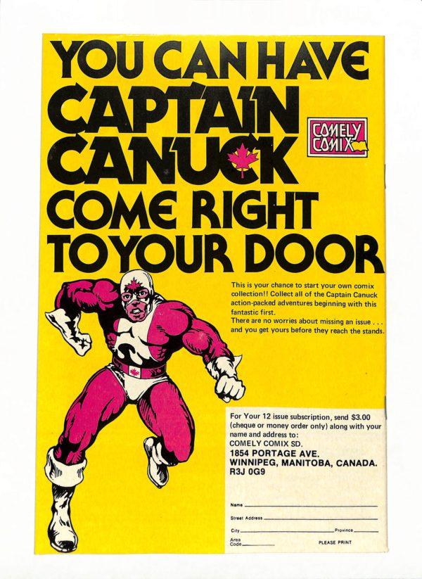 Captain Canuck (1975) #001