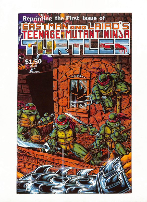 Teenage Mutant Ninja Turtles #001 4th Printing