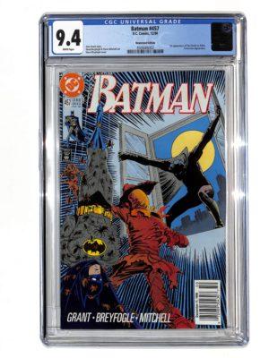 Batman #457 Newsstand CGC 9.4