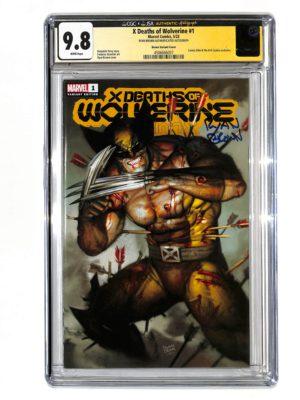 X Deaths of Wolverine #001 Variant CGC SS 9.8