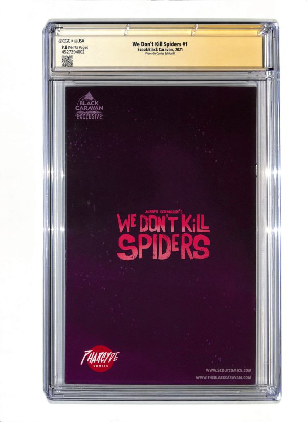We Don't Kill Spiders #001 Variant CGC SS 9.8