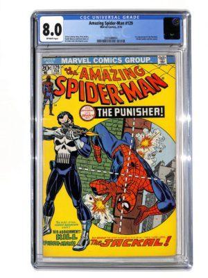Amazing Spider-Man #129 CGC 8.0