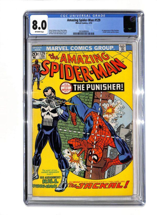 Amazing Spider-Man #129 CGC 8.0