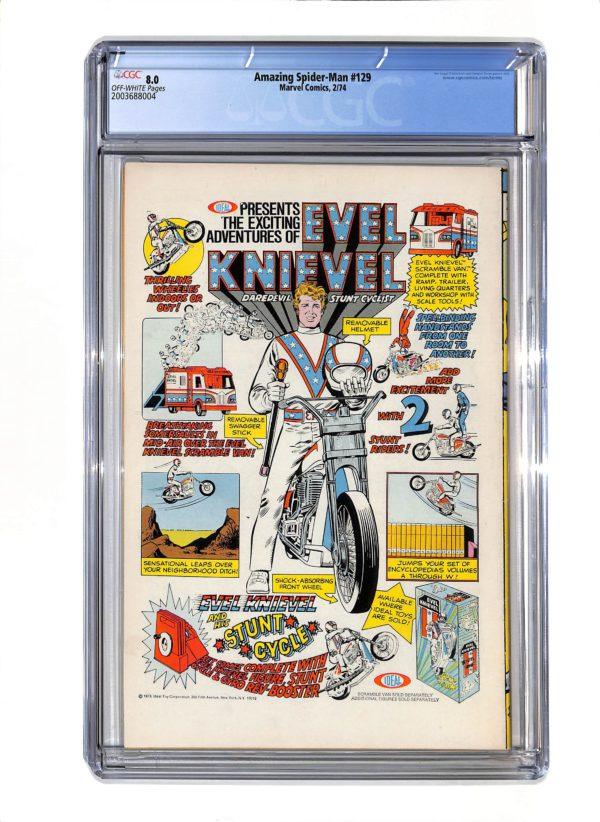 Amazing Spider-Man #129 CGC 8.0