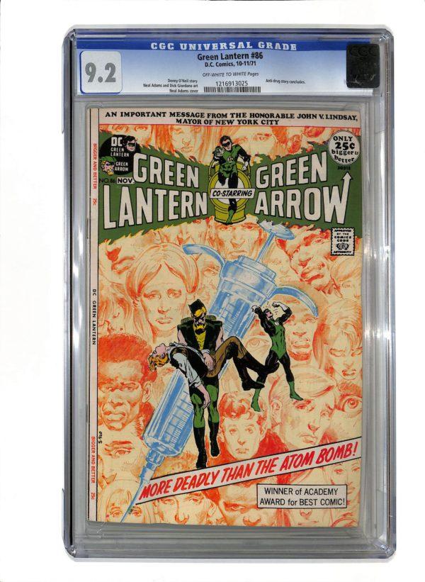 Green Lantern #086 CGC 9.2