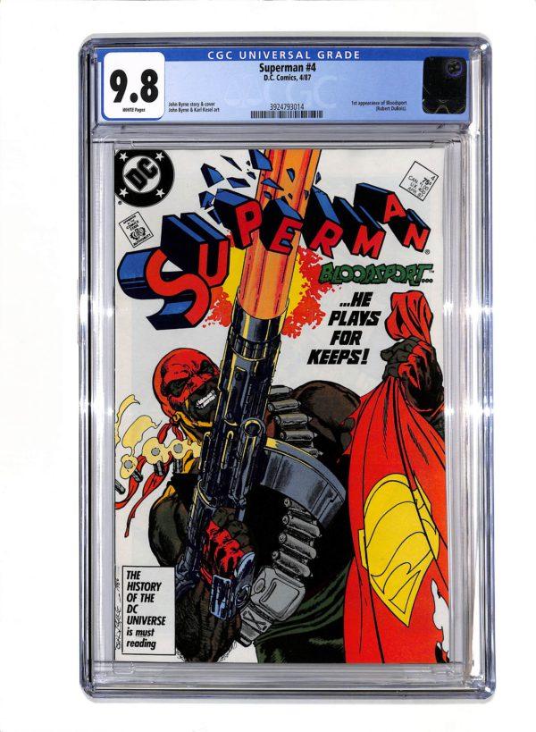 Superman (1987) #004 CGC 9.8