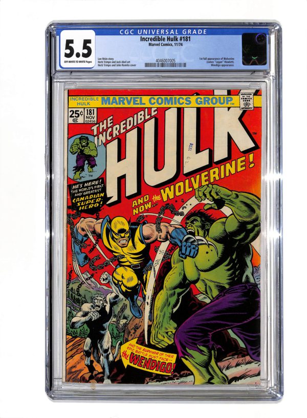 Incredible Hulk #181 CGC 5.5