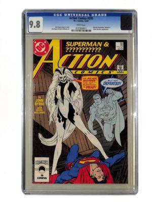 Action Comics #595 CGC 9.8