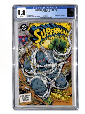 Superman: The Man of Steel #018 CGC 9.8